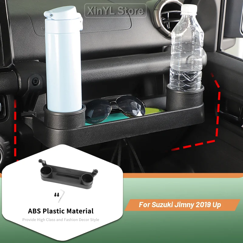

Co-pilot Handle Expansion Storage Box Container Organizer For Suzuki Jimny 2019 Up Accessories ABS