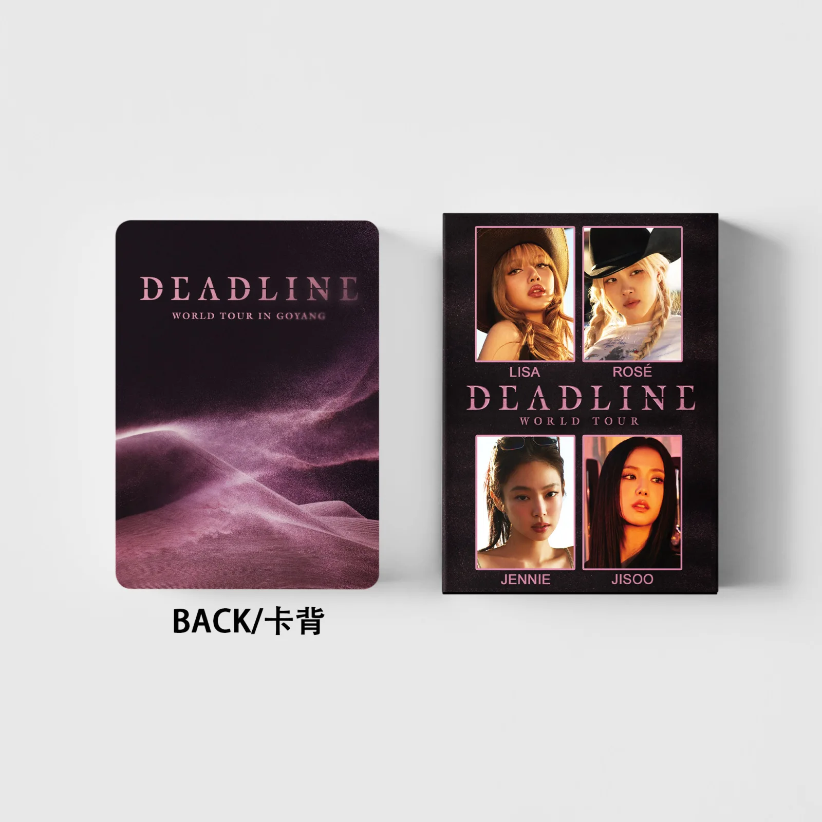 

55 K-pop Girl Group Mini Cards DEADLINE Concert Cards Fan Support Photo Cards LOMO Cards Collectible Gift