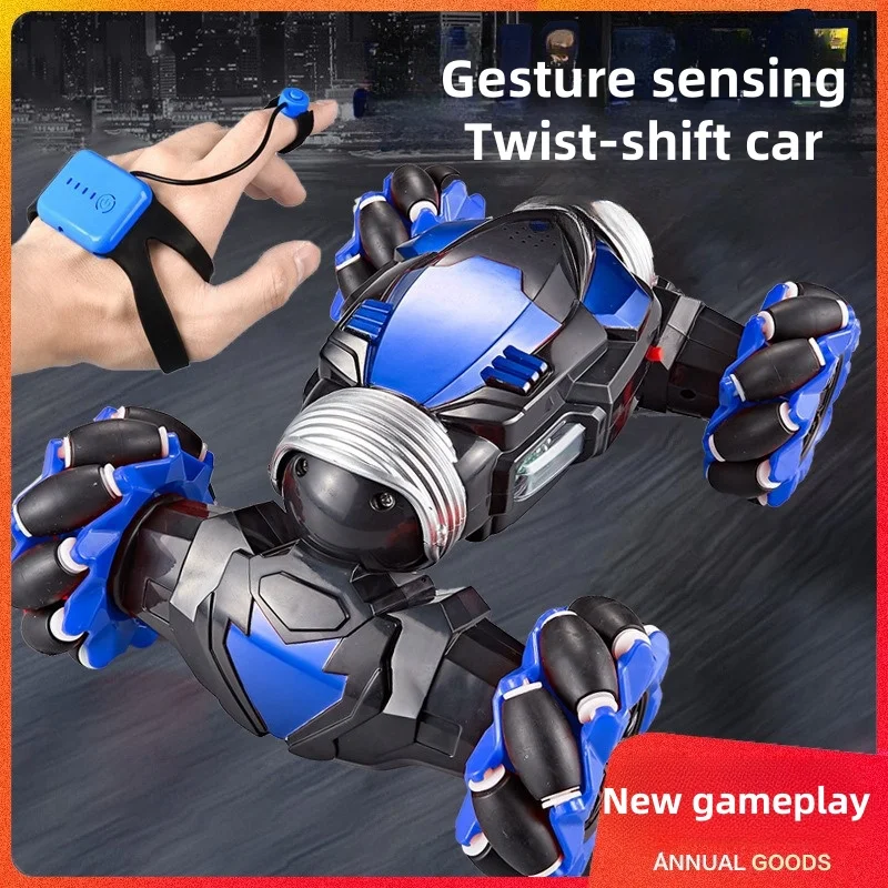 Stunt Car Gesture Sensing Stunt Twist Remote Control Car Toy Car Off-road Vehicle Electric Vehicle Climbing Remote Control Car