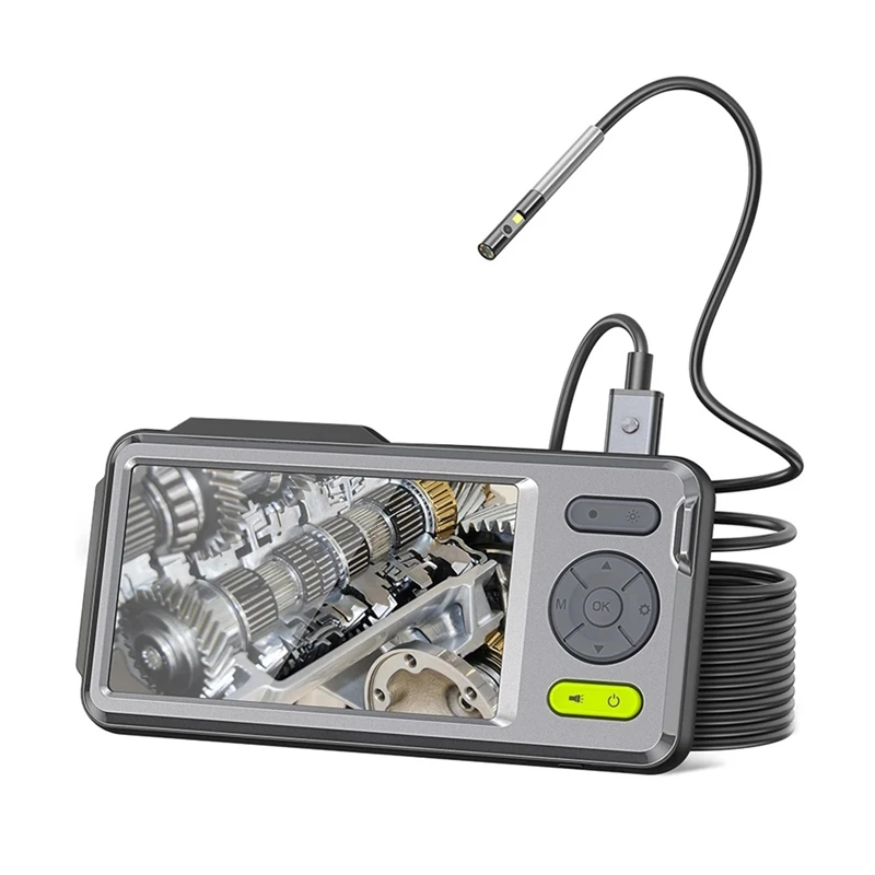 1080P Dual Camera Endoscope Inspection Camera With 5 Inch Monitor 5Mm Ultra-Slim Snake Camera Videoscope NTS500B Durable