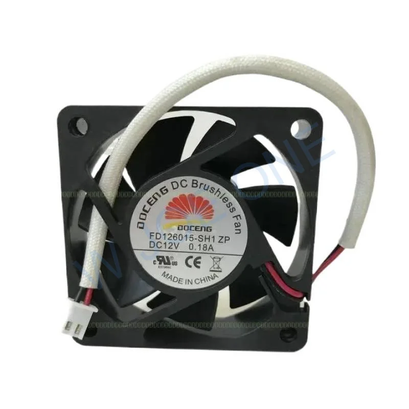 DOCENG FD 126015-SH1 DC 12 В 0,18 А 60X60X15 мм 2-проводной охлаждающий вентилятор 60 мм