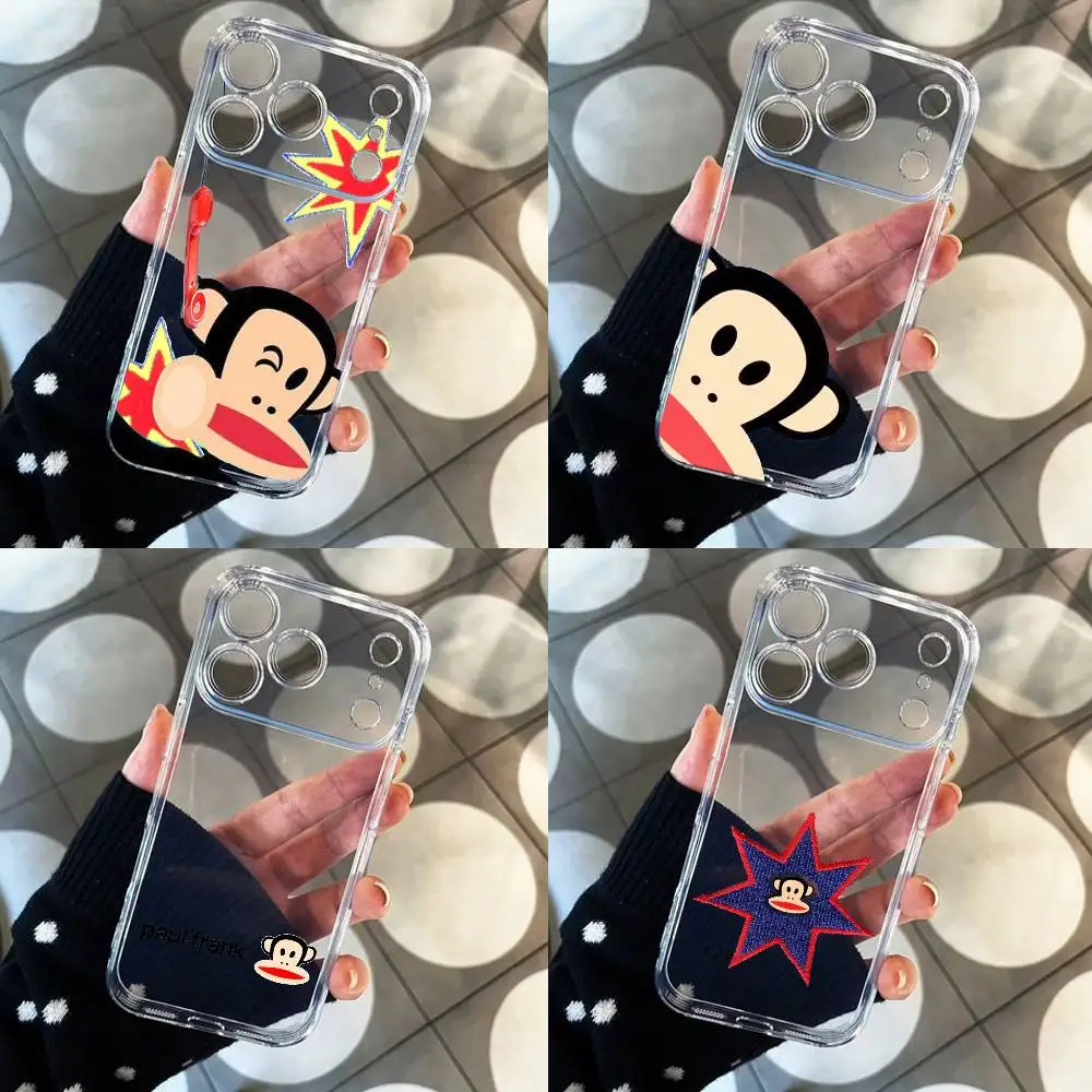 

CUTE R-pauls-frank-s Fashion Transparent Shockproof Phone Case For IPhone 17,16,15,14,13,12,11 Plus,Pro Max AS
