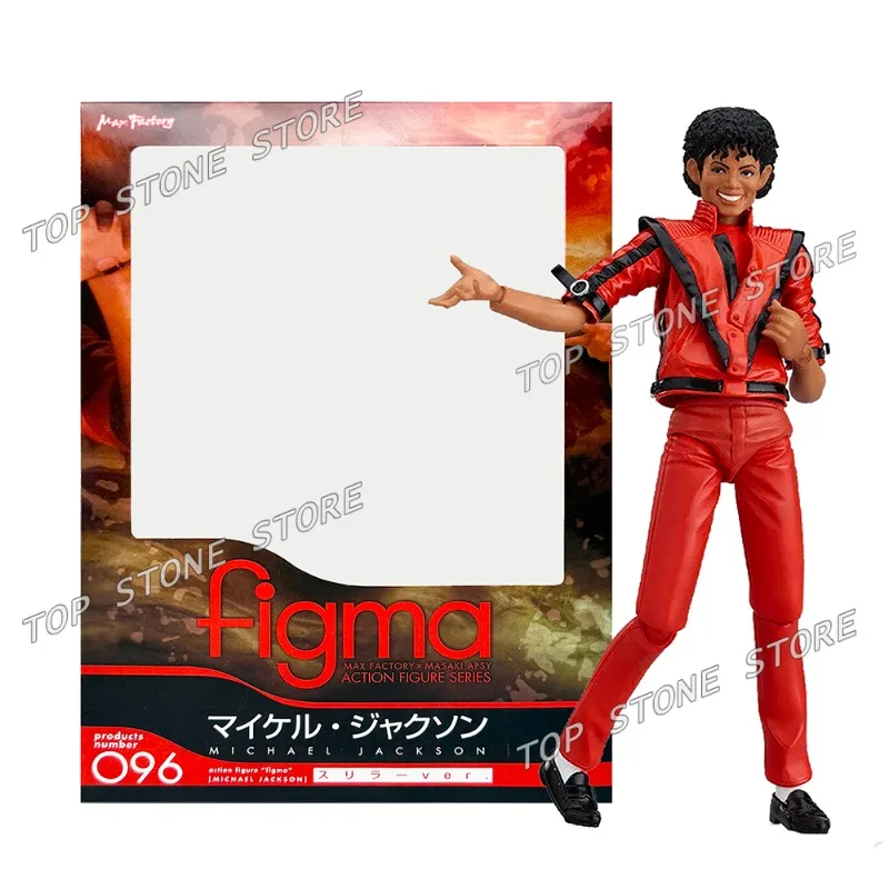 

Figma Michael Jackson Thriller Action Figure Model Toys King of Pop #096 Jackson Figurine 14cm PVC Collection Doll