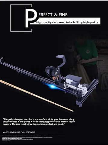 Biljardkö reparationsmaskin Biljardstång reparationsmaskin Reparationshuvud Kopparring Hörnkö maskinverktyg 10 best sales maskin för reparation av bilköer - №8