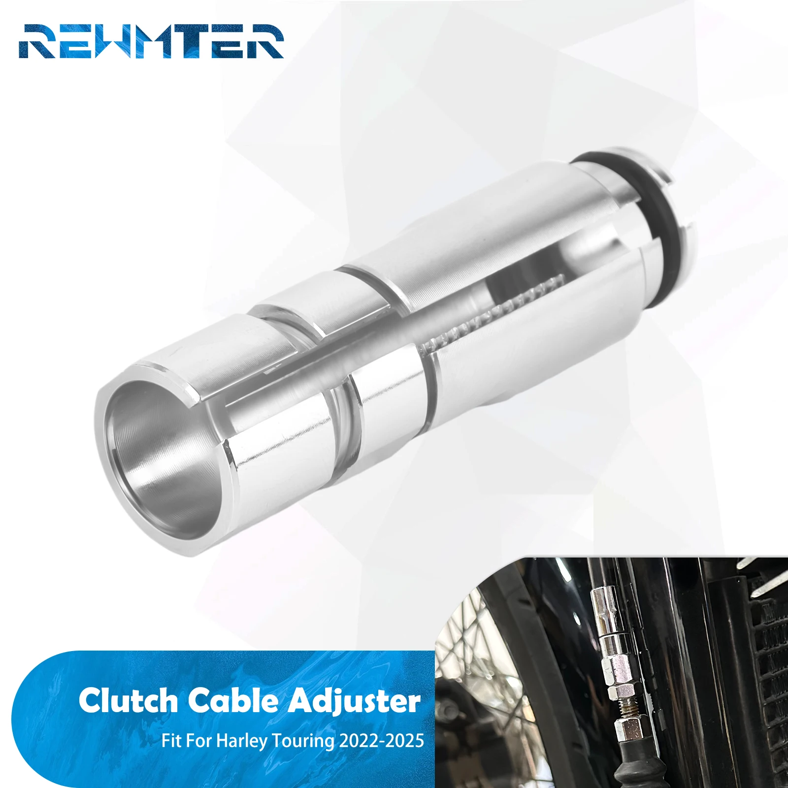 

Motorcycle Clutch Adjuster Levers Cable Wire For Harley Touring Road King FLHR Electra Street Glide FLTR Ultra Limited 2022-2025