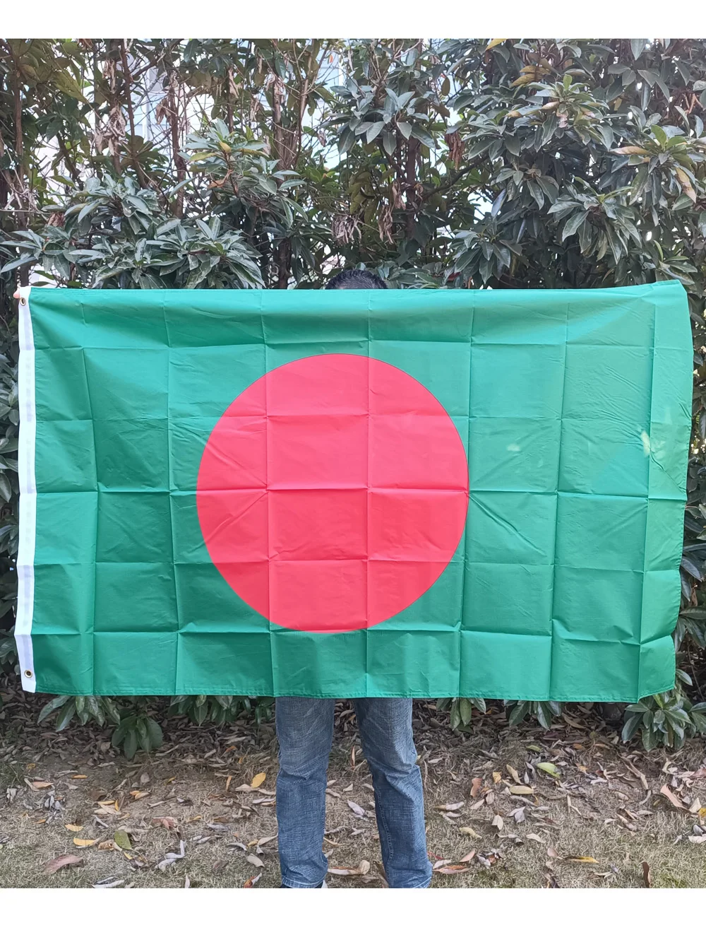 Aerlxemrbrae  90x150CM   Bangladesh Flag  Hanging Polyester The People's Republic of Bangladesh  banner