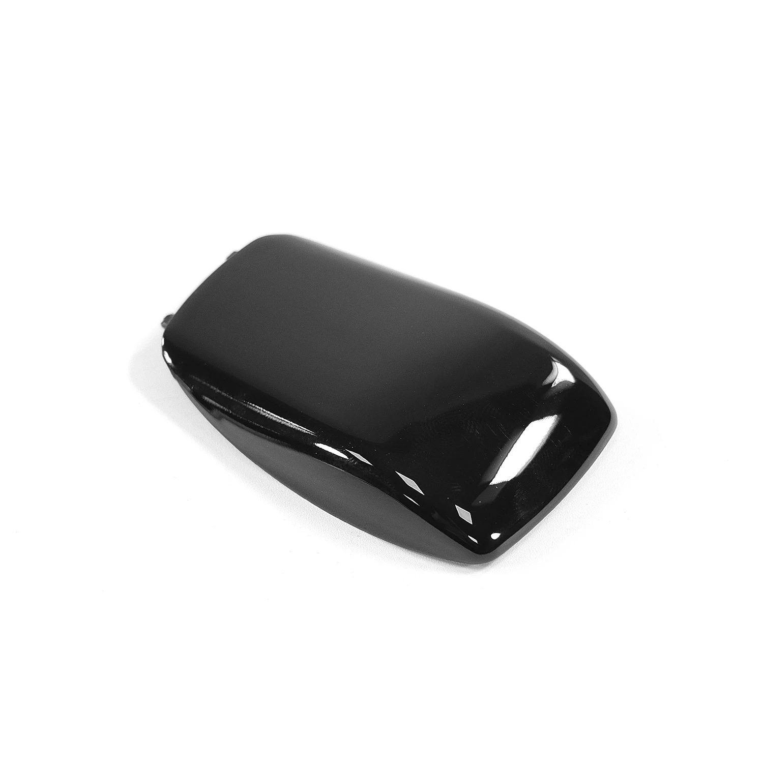 Pop 1PC Smart Key Case Cover Rear Cover Glossy Black For 2019-UP Mercedes Benz C E S Class GLE W177 W213 Car Replacement Parts