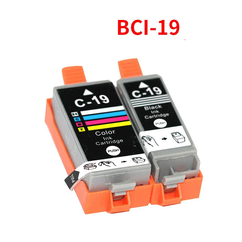 For Canon BCI-19 BCI19  ink Cartridge Compatible Printer for Canon  PLXUS IP100 IP110 TR153Printer