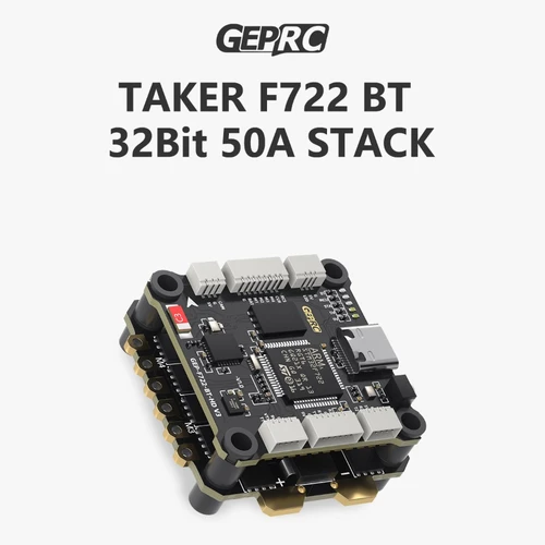 GEPRC TAKER F722 BT STACK – 8Bit 60A / 8Bit 65A / 32Bit 50A