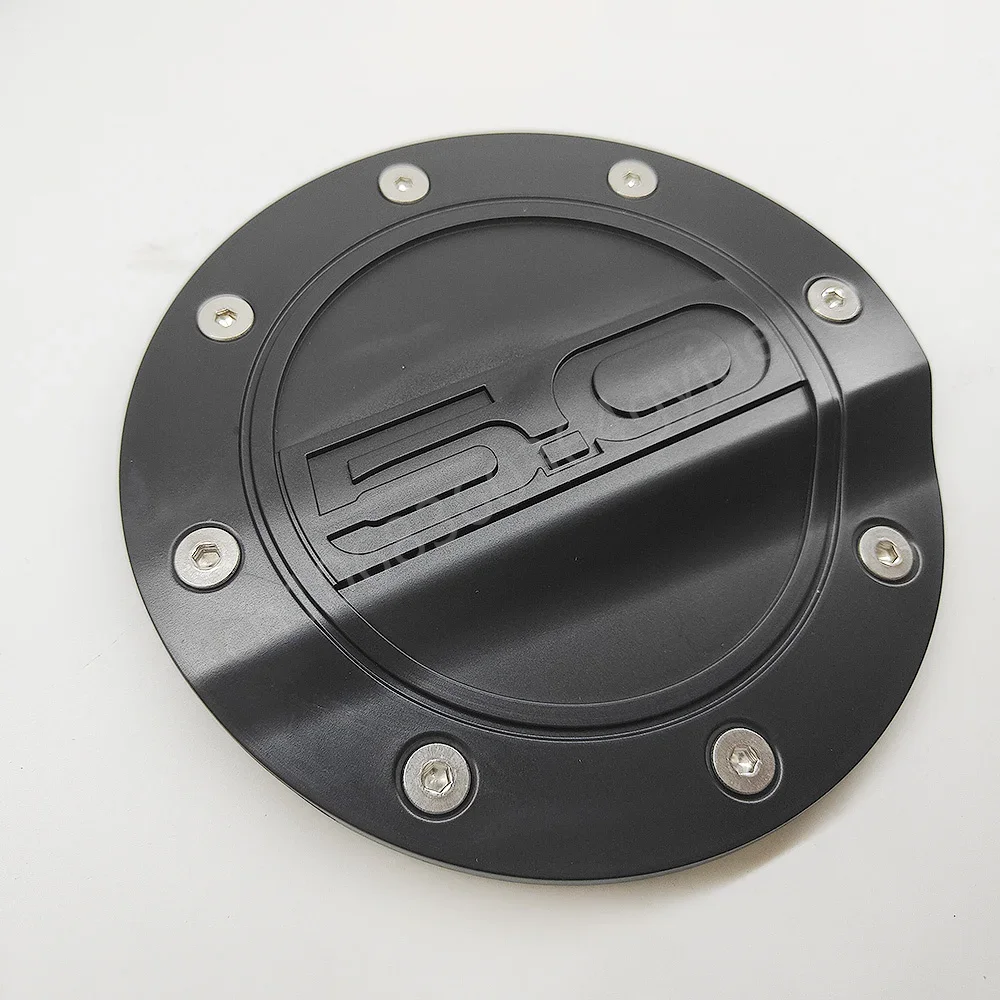 Car Fuel Filler Door Gas Lid Decoration Cover Tank Cap Cover For Ford Mustang 2015-2022 5.0