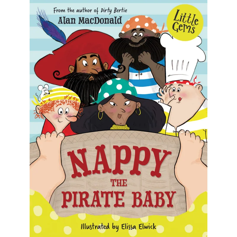 

Nappy The Pirate Baby Little Gems Alan MacDonald Barrington Stoke 9781781129418 Book