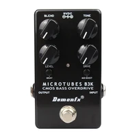 Demonfx-Micromotube B3K V2 Bass Effect Overdrive Pedal, Nuevo