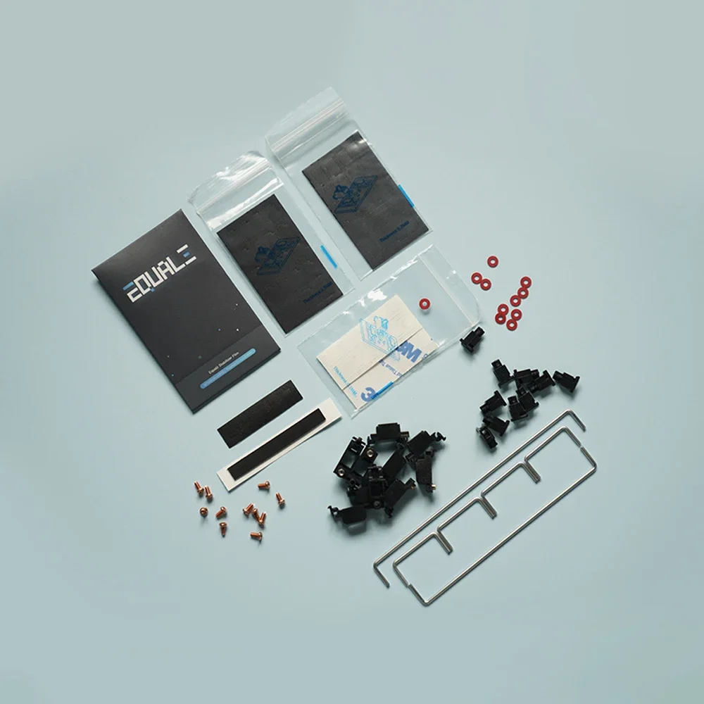 EQUALZ C3 PCB Stabilizer V3 for Mechanical Keyboard Screw in Black White Blue Customize Gamer PC AULA F75 Ajazz Ak820Pro Wooting