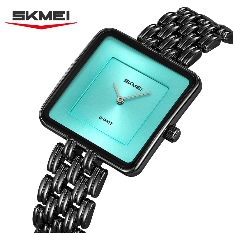 

SKMEI Роскошные женские кварцевые наручные часы, простые элегантные милые часы для женщин, модные водонепроницаемые часы с 3 барами, женские часы Reloj Mujer