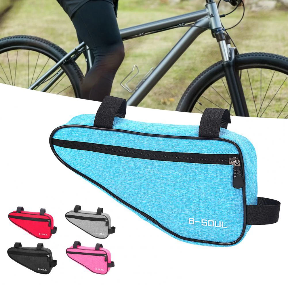 

Bicycle Triangle Bag Multi-color Front Beam Bag Mountain Bike Large Capacity Mountain Bike Triangle Storage Tool Bag Wholesale