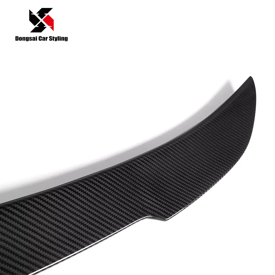 CS Style Dry Carbon Fiber Rear Trunk Spoiler Ducktail for F22 F87 2013-2020