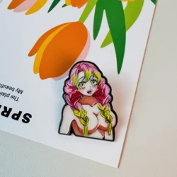 Anime Brooch Manga Enamel Pin Lapel Pins Backpacks Cute Things Brooches Badges on Backpack Brooch for Clothes Jewelry