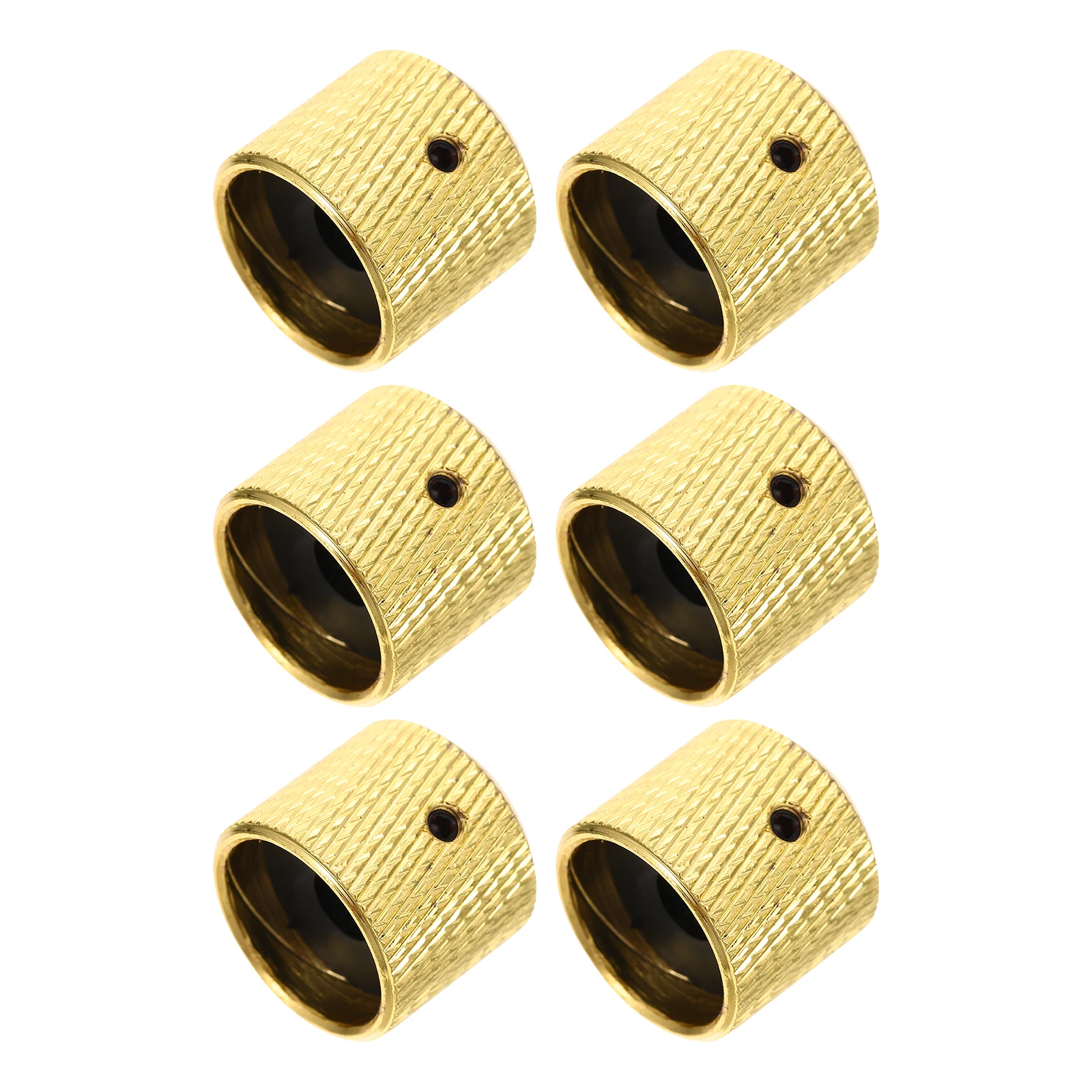 

6Pcs Guitar Volume Knob Replacement Professional Potentiometer Hats Anti-Corrosive for Electric Bass Sound Control Accessories