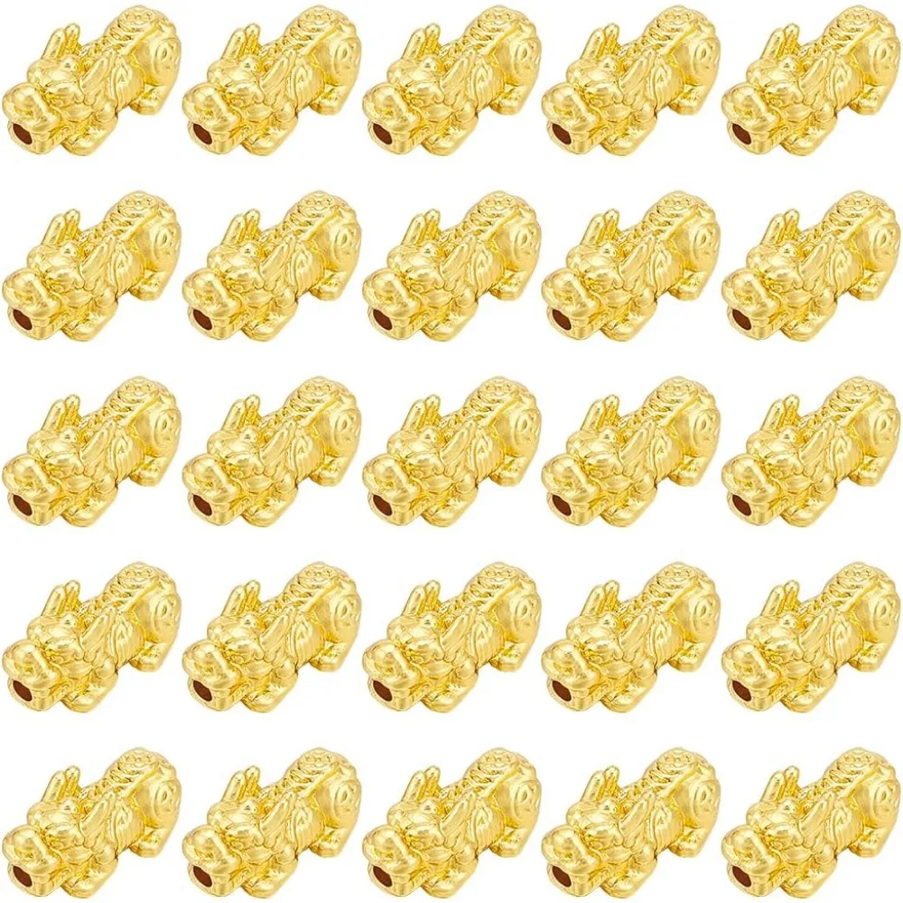 18-pcs-24k-banhado-a-ouro-pixiu-espacador-granulo-3d-metal-chines-fengshui-sorte-liga-granulo-para-colares-pulseiras-chaveiros-kit