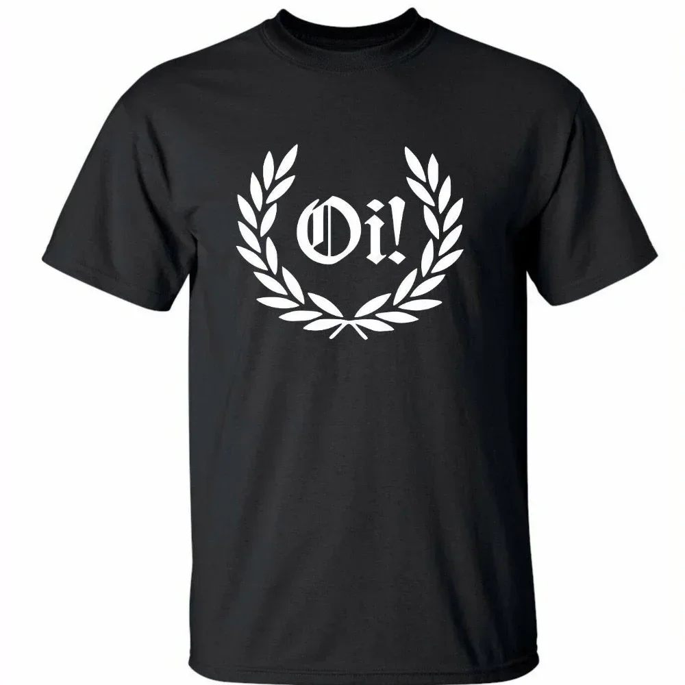 New Arrival Oi! Laurel Printed Shirt Punk Rock Skinhead Hardcore - All Sizes Free Delivery Custom Man Tshirt Hip Hop Funny Tee