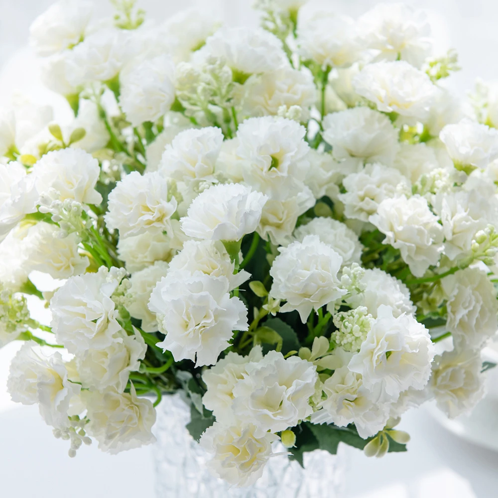 

Artificialflower rose carnation christmas Wreath accessory Outdoor Garden courtyard Home vase Dining Table bonsai Wedding Decor