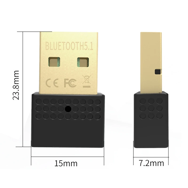 USB5.1 Bluetooth Adapter Computer Transmitter Bluetooth Audio Receiver