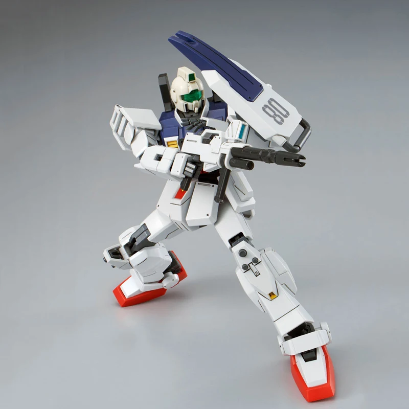 عالية الجودة بانداي الأصلي PB HGUC 1/144 RX-79(G) GUNDAM الأرض نوع أنيمي عمل الشكل التجمع نموذج اللعب نموذج الهدايا