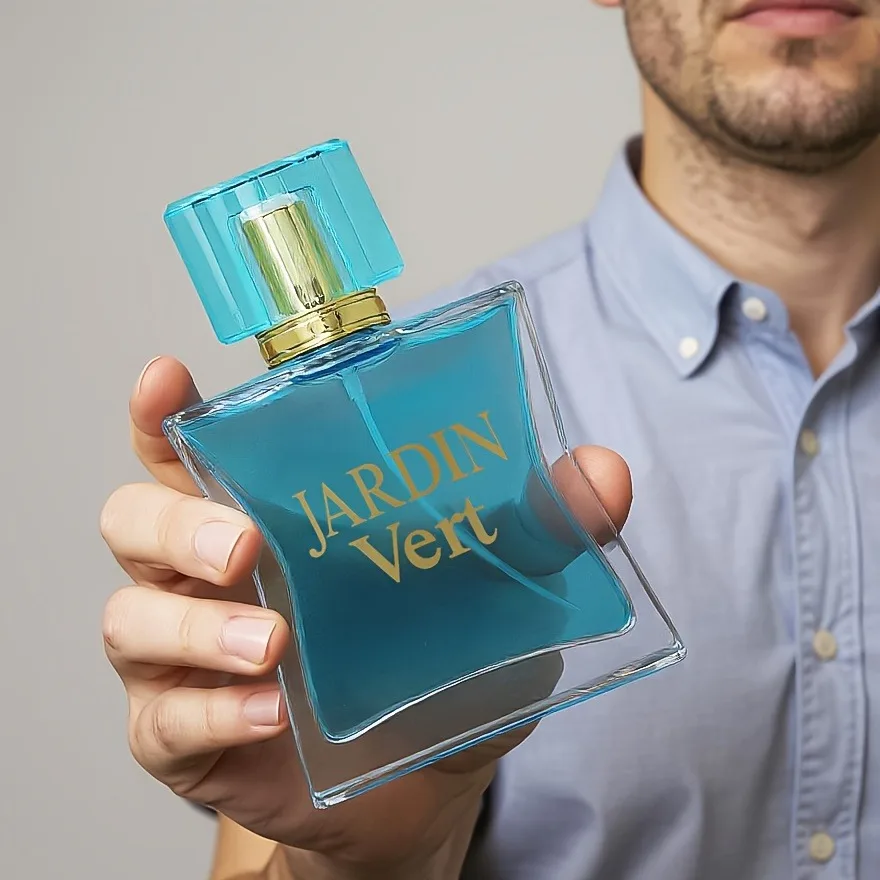 عطر هدية للجنسين يدوم طويلاً 50 مل، جاردين فيرت فريش تفاح وورد مع ملاحظات خضراء، عطر لجميع المواسم للمواعدة المكتبية #3