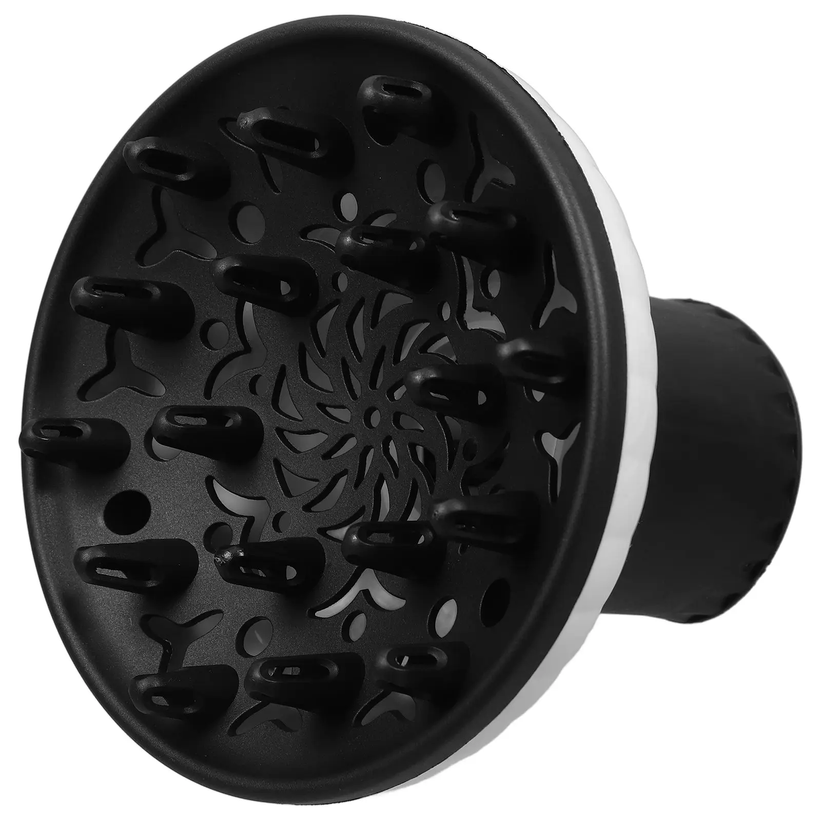 

Dryer Diffuser Cover Blow Attachment Nozzle Universal PC 42mm 62mm Adjustable Styling Tool Fits Most Hair