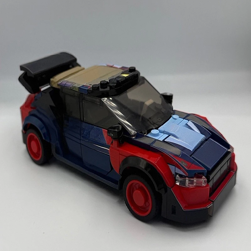 

458 PCS Racing Car Four-wheel drive rally MOC Customize Modular Building Block Design Educational Kids DIY Toy Birthday Gift