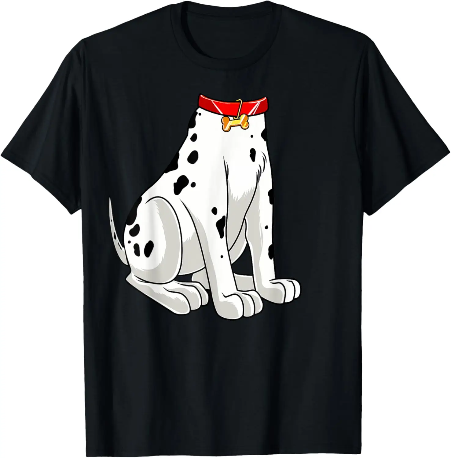 Dalmatian Costume Halloween Dog Print Men Women Kids T-shirt Fun Graphic Printed Shirt Short Sleeve Loose Street Wear