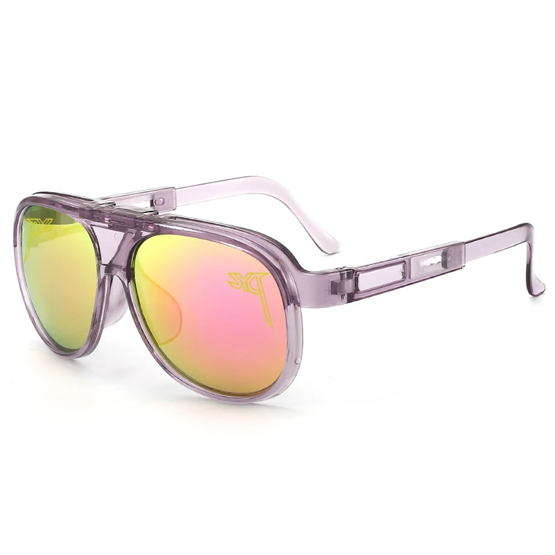Flip-Up-Punk-Sonnenbrille, Steampunk-Sonnenbrille, PITS OCTAL VIPERS TRABEC, Sport, Wandern, Radfahren, Vintage-Brille, Baseball-Brille – Detail 5