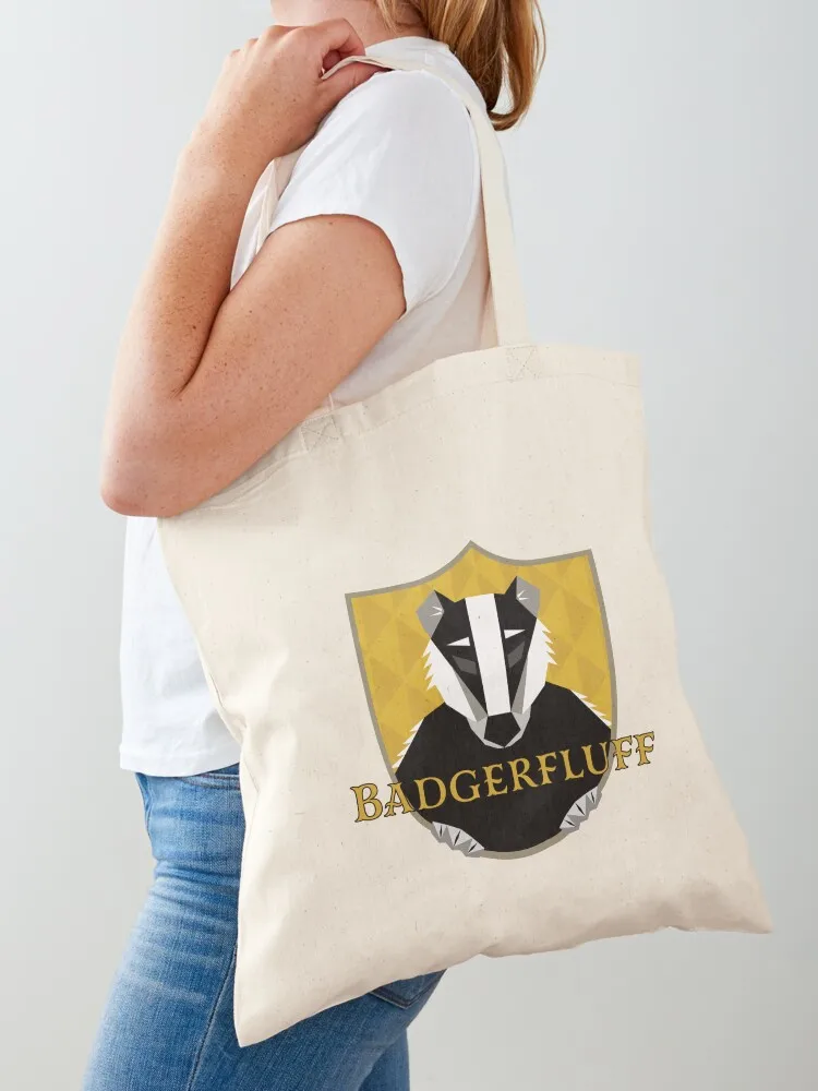

Badgerfluff Tote Bag bags woman 2025 shopper bag women canvas tote bags aesthetic cloth bag woman