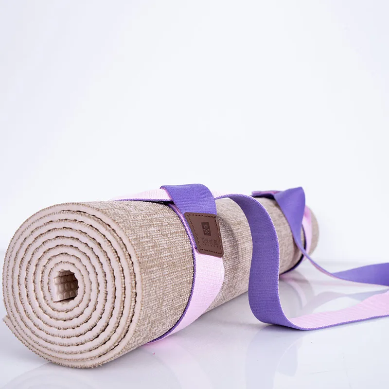 Deluxe Yoga Carrier ไหล่เข็มขัดยืดพกพาสลิง Yoga Mat