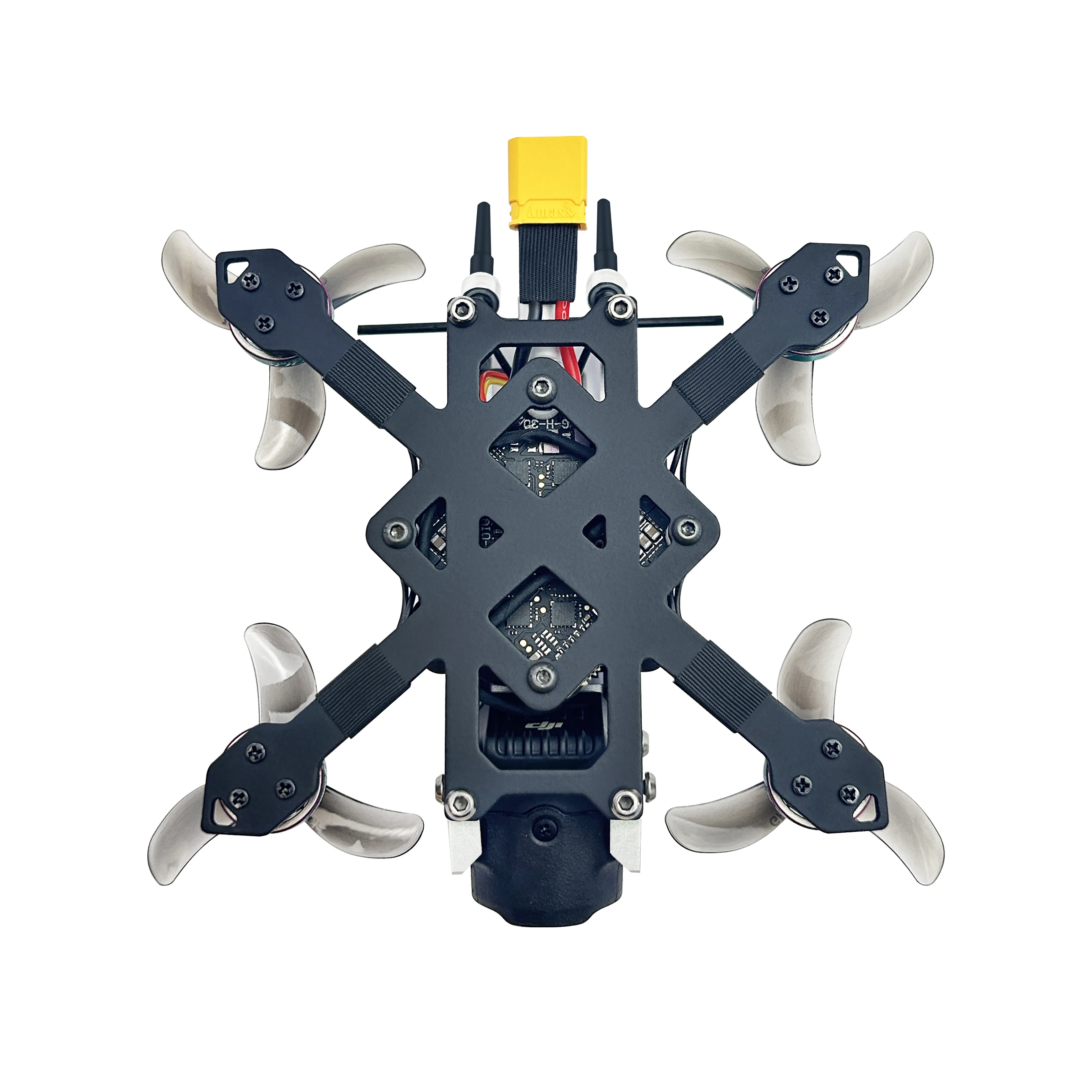WalleFPV Eagle2 HD O4 Pro Smallest 1.4/1.6 Inch 3S F4-40A AIO 1608-3 Propeller DJI O4 PRO For RC FPV Quadcopter Tinywhoop Drone