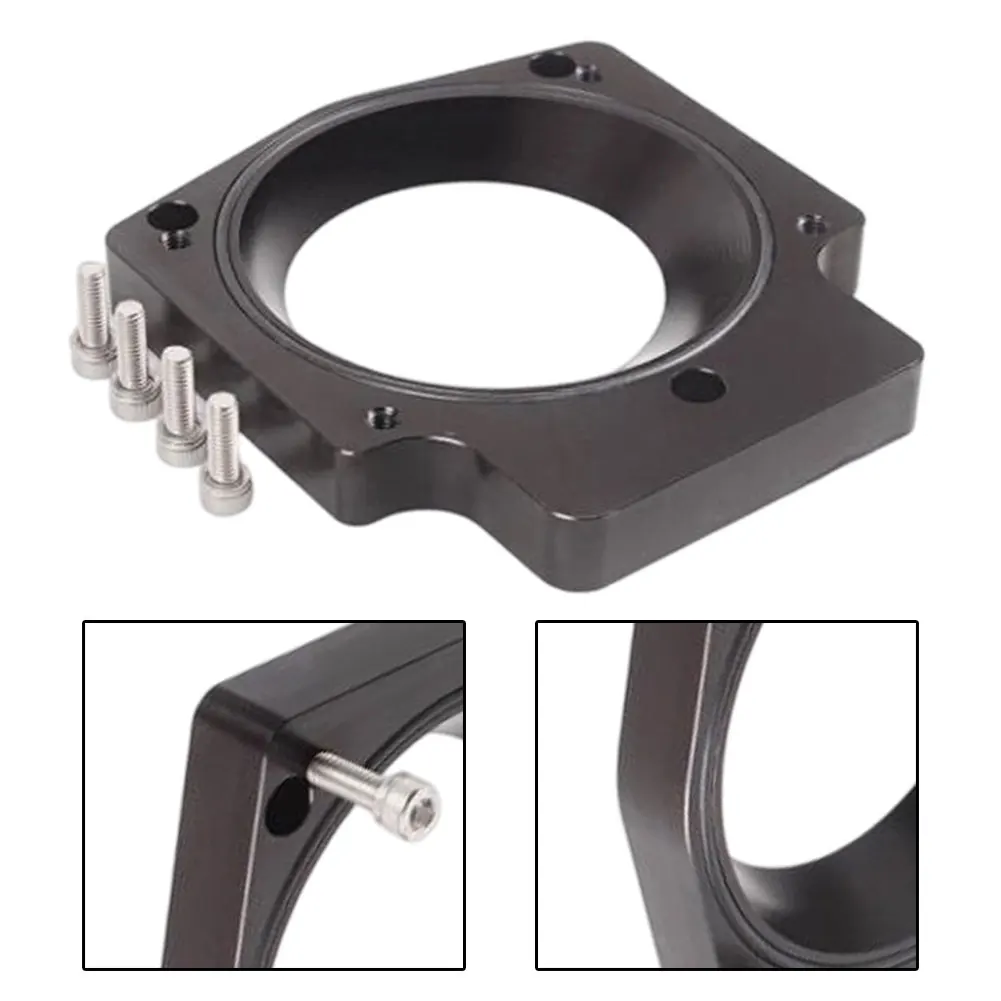 Car Manifold Adapter Plate 102mm Throttle Body LS1 For LS2 LS6 For LSX LS4 TB Intake Manifold Adapter Plate Engine Parts