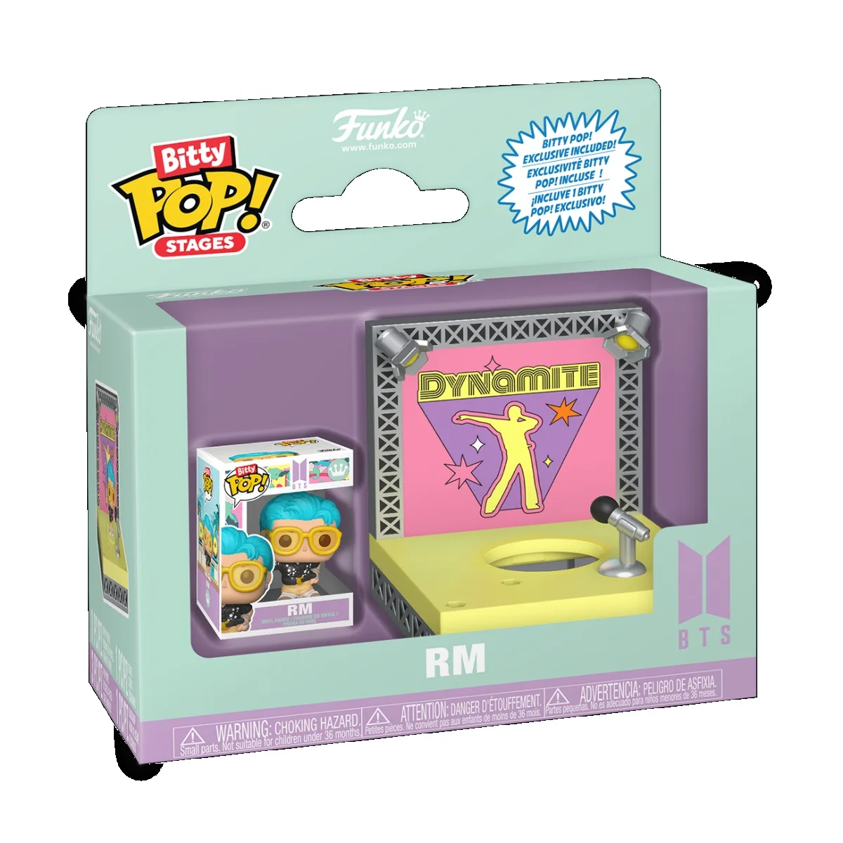 

Original Funko Pop! Bitty Stages: BTS - Dynamite - RM 86739