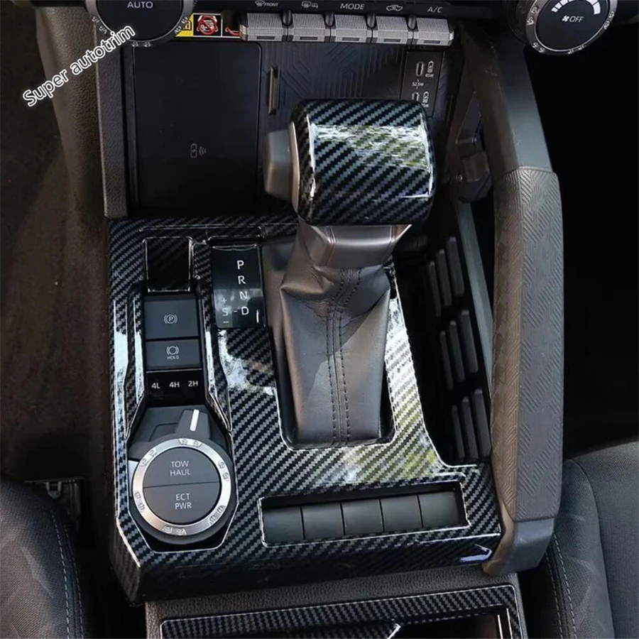 

Gear Shift Panel / Window Lift / Water Cup / Handle Bowl / Door Armrest Strip Cover Trim Accessories For Toyota Tacoma 2024 2025