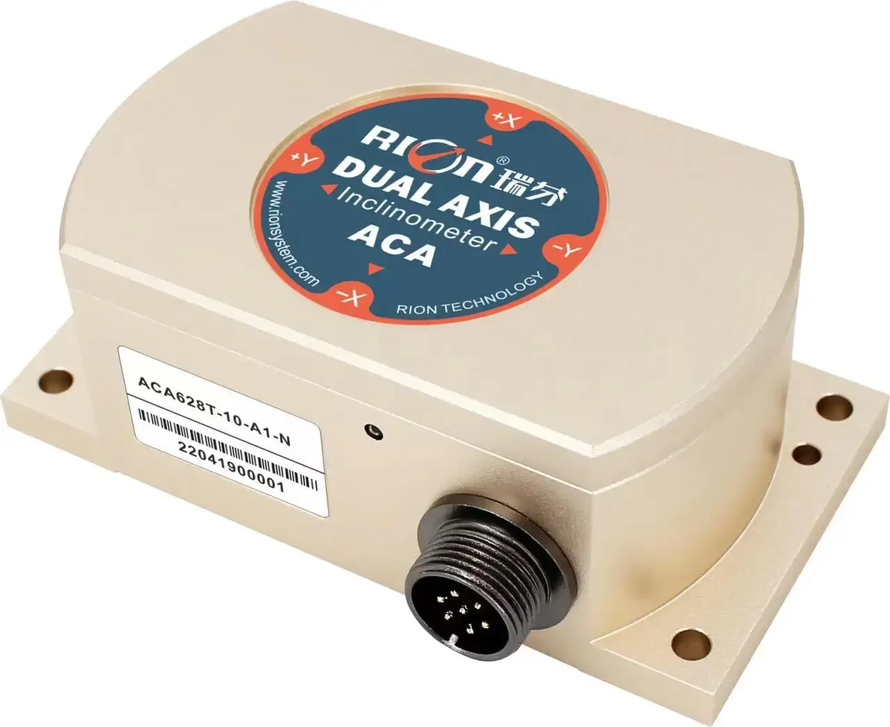 ACA628T High Precision 2 axis Inclinometer Ship Leveling Current Type Tilt Meter 20mA output Slope Sensor