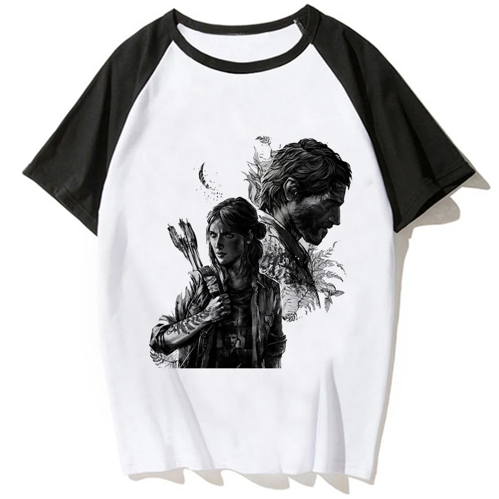 the Last of Us t shirt women summer Y2K comic t-shirts girl harajuku manga funny clothes