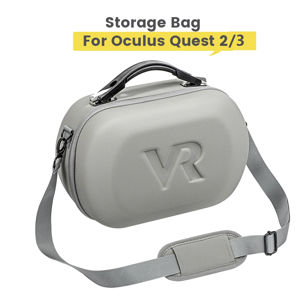 Elite Head Strap Portable Storage Bag For BOBOVR VR Headset Travel Carrying Case Shoulder Bag For Oculus Quest 2 3/Pico 4 Ultra