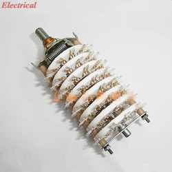 1pc Ceramic Channel Band Rotary Switch Selector 8P11T 8-Pole 11-Position 8 Deck KCZ 10W8D Cap A03/K7-2