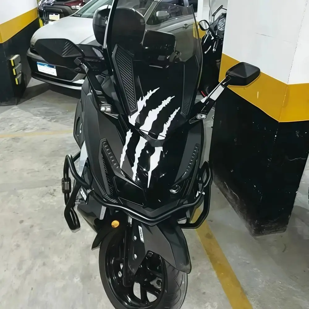 

Demon Claw Motorcycle Stickers Vinyl DIY Helmet Stickers Waterproof Solid Color Car Vinyl Stickers Vehicle Decoration