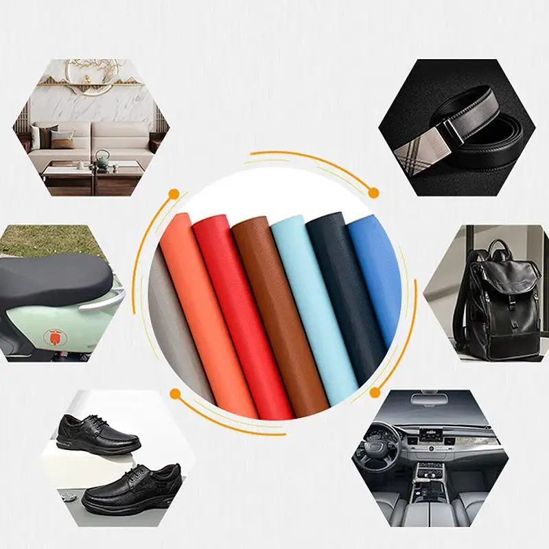 Self Adhesive Leather for Sofa Repair Patch Furniture Table Chair Sticker Seat Bag Shoe Bed Fix Mend PU Artificial Leather Skin