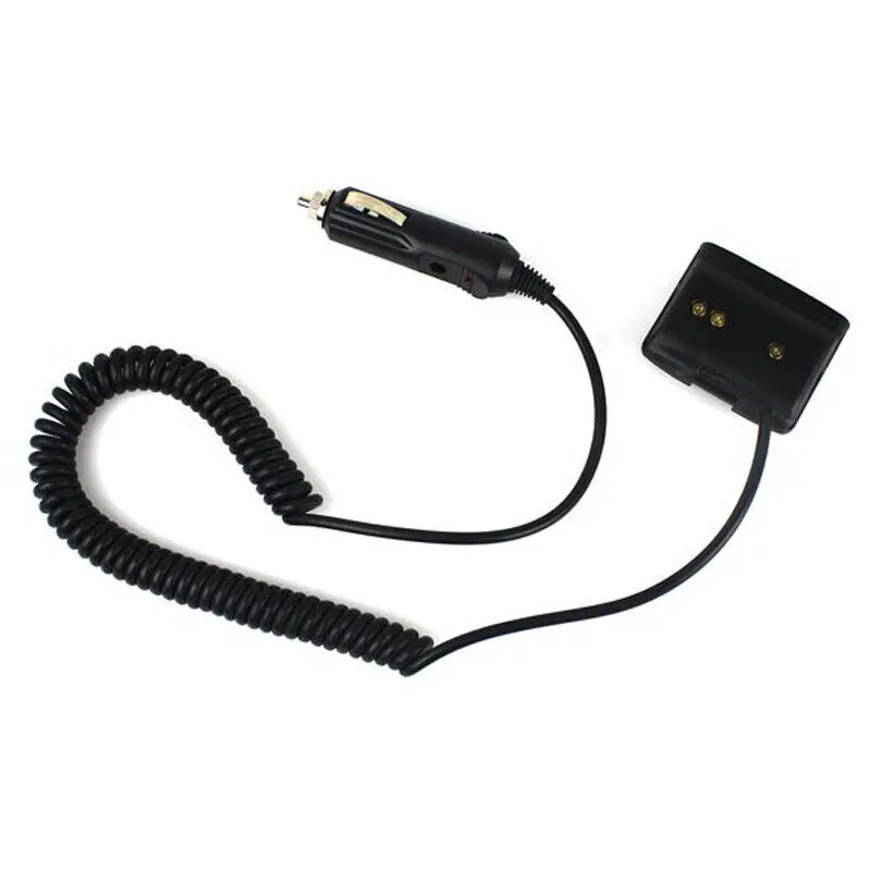 Nuevo adaptador eliminador de cargador de batería de coche de 12v para Radio Walkie Talkie YAESU VX-6R VX-7R