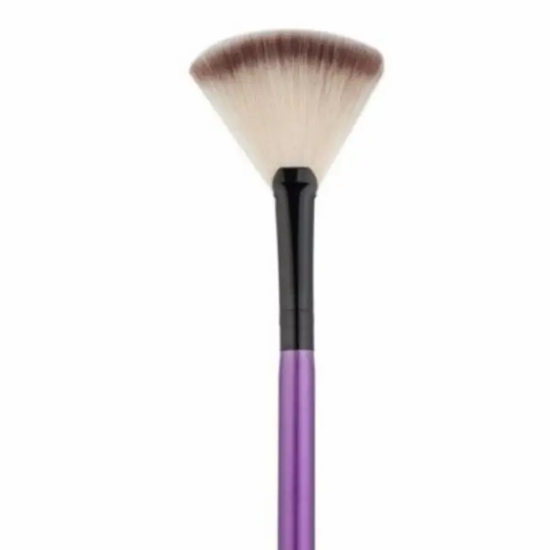 Small Fan Makeup Brush Single Piece Highlighter Powder Brush Soft Bristle Cosmetic Brush for Face