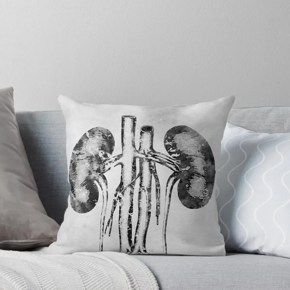 Kidneys anatomy Throw Pillow Sitting Cushion anime girl Pillow Case Pillow