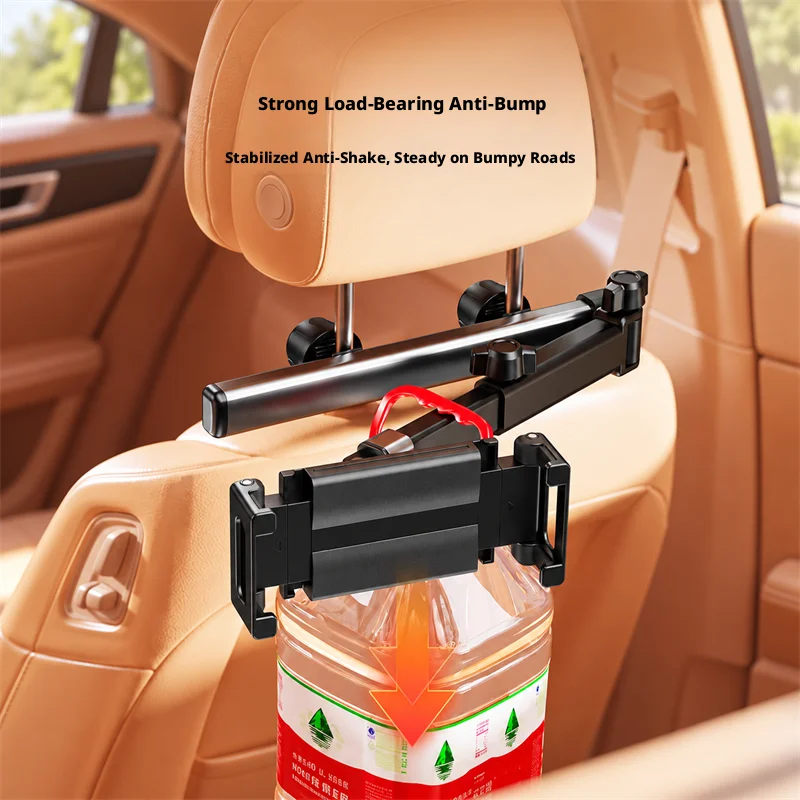 SEAMETAL Car Tablet Holder Universal Backseat Headrest Phone Mount Stand Adjustable Seat Extension Bracket for iPad Accessories view 3