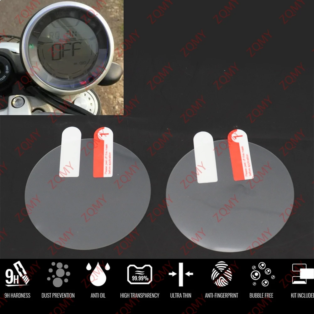 Motorbike Speedometer Scratch Protection Film Screen Protector For Ducati Scrambler 2015 2016 2017 2018 2019 2020 2021 2022