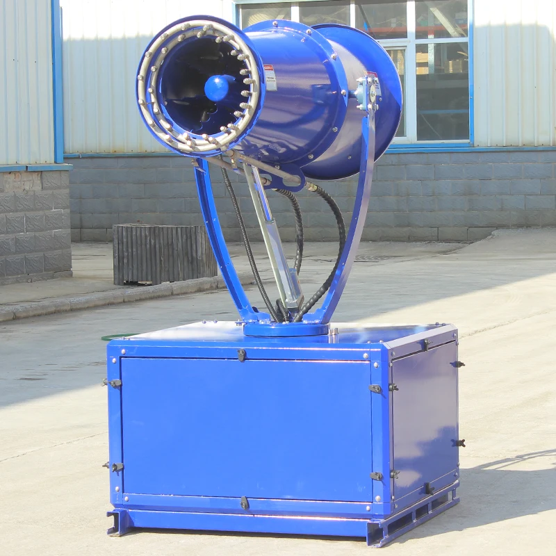 Fog Cannon Sprayer 31M Mist Blower For Large Livestock Pen Orchard Fruit Tree Spraying Mine Construction Dust Equipment
